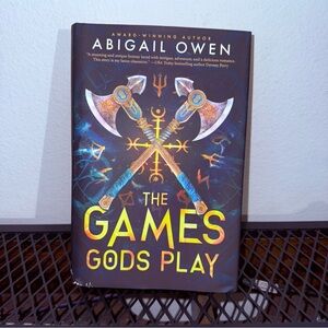 The Games Gods Play by Abigail Owen (Hardcover, 2024) Fantasy Romance Mythology